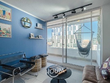 Departamento en arriendo mensual en Los Militares, Las Condes - 1 dormitorio, 1 baño
