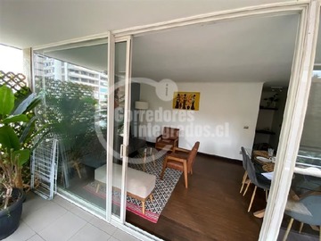 Departamento en arriendo mensual en Noruega / Apoquindo, Las Condes - 2 dormitorios, 2 baños