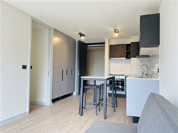 Departamento en arriendo mensual en Los avellanos 2551, barrio zañartu. ñuñoa, Ñuñoa - 1 dormitorio, 1 baño
