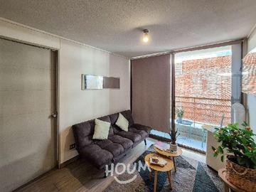 Departamento en arriendo mensual en Morandé, Santiago - 2 dormitorios, 2 baños
