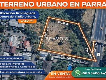 Parcela en venta en Calle Dieciocho, Parral