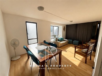 Departamento en arriendo mensual en Amplio departamento providencia todos los gastos incluidos, Providencia - 3 dormitorios, 2 baños