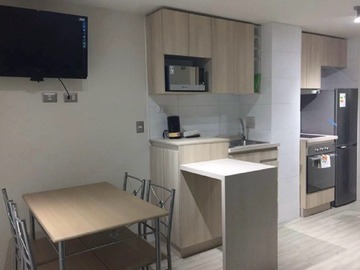 Departamento en arriendo mensual en Edificio Manso de Velasco City Center, Los Ángeles - 1 dormitorio, 1 baño