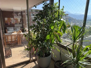 Departamento en arriendo mensual en Lindo departamento de 4 d mas oficina en piso aparte, Las Condes - 4 dormitorios, 3 baños