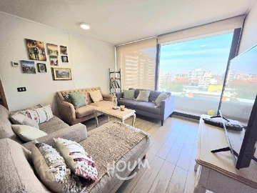Departamento en arriendo mensual en El vergel, Providencia - 2 dormitorios, 2 baños
