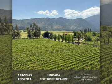 Parcela en venta en Sector tipaume, Rengo