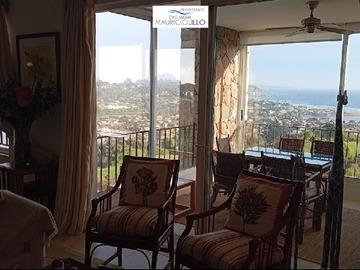 Departamento en venta en costa cachagua, Zapallar - 4 dormitorios, 3 baños