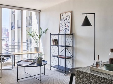 Departamento en venta en Morande / Rosas, Santiago - 2 dormitorios, 2 baños