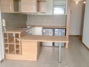 Departamento en arriendo mensual en Cercano a santa rosa con eleuterio ramírez, Santiago - 1 dormitorio, 1 baño