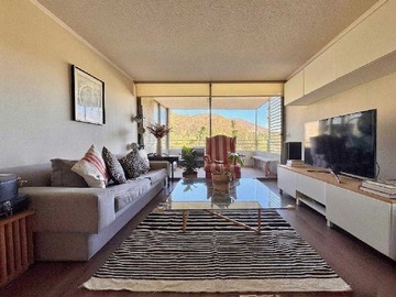 Departamento en venta en Amplio, linda vista, en condominio (165664), Lo Barnechea - 3 dormitorios, 2 baños