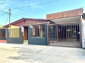 Casa en venta en Casa un piso, las paulonias, villa la foresta, puente alto, Puente Alto - 3 dormitorios, 1 baño