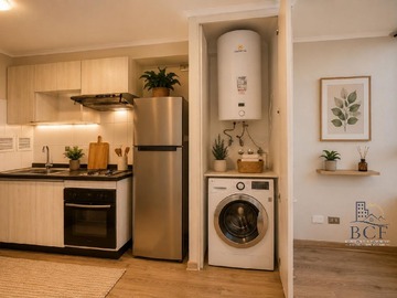 Departamento en arriendo mensual en Avenida El Parrón 103, La Cisterna - 1 dormitorio, 1 baño