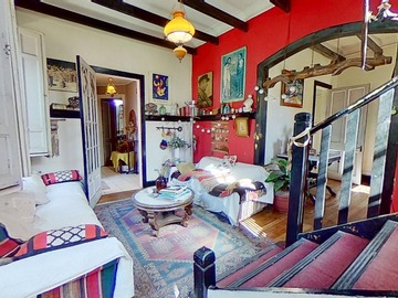 Casa en venta en Elías de La Cruz, Ñuñoa - 5 dormitorios, 3 baños