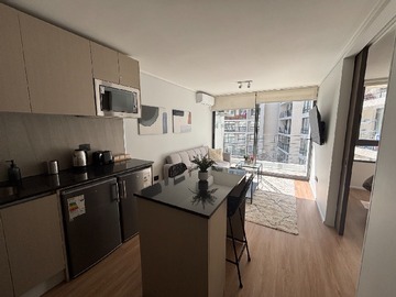 Departamento en venta en Amoblado 1d 1b (172343), Santiago - 1 dormitorio, 1 baño