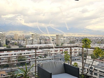 Departamento en venta en Departamento con espectacular vista despejada 4d3b, Ñuñoa - 4 dormitorios, 3 baños