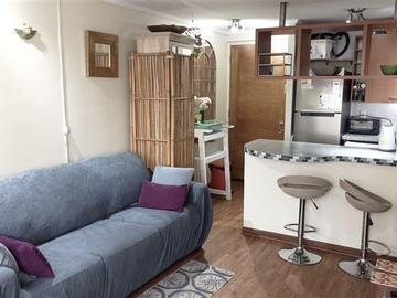 Departamento en arriendo mensual en San Eugenio // Carlos Dittborn, Ñuñoa - 1 dormitorio, 1 baño