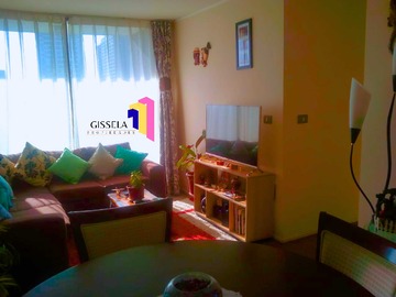 Departamento en venta en Departamento San Alberto Hurtado (177799), Estación Central - 3 dormitorios, 2 baños