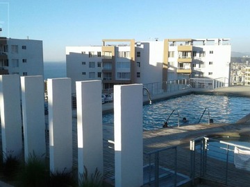Departamento en arriendo mensual en Depto. Amoblado, Viña del Mar, Gastos Comunes Incluidos - 1 dormitorio, 1 baño