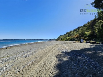 Parcela en venta en 60 metros de frente a orilla del mar, Puerto Montt