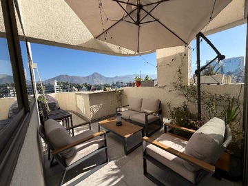 Departamento en arriendo mensual en Remodelado - el golf (171586), Las Condes - 2 dormitorios, 2 baños