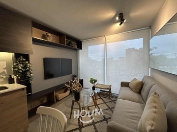 Departamento en arriendo mensual en Avenida Vicuña Mackenna, Ñuñoa - 1 dormitorio, 1 baño