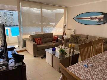 Departamento en venta en Condominio Papudo Laguna, Papudo - 3 dormitorios, 2 baños