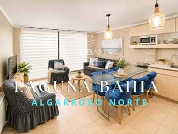 Departamento en venta en Laguna Bahía Piso 17 con gran vista al mar (177860), Algarrobo - 2 dormitorios, 2 baños