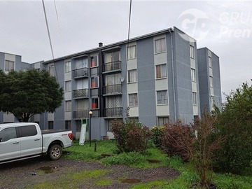 Departamento en venta en Villa Galvarino. Sector Santiago Bueras. Los Ángeles., Los Ángeles - 3 dormitorios, 1 baño