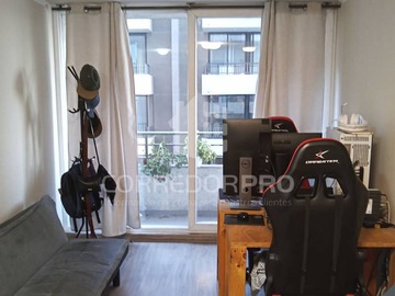 Departamento en venta en Depto. 1d + 1b y terraza. Cerca a metro parque almagro., Santiago - 1 dormitorio, 1 baño