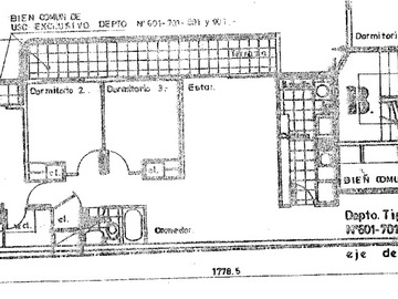 Departamento en venta en Departamento Amplio, 2 Estacionamientos + Bodega. - 3 dormitorios, 2 baños