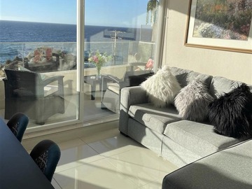 Departamento en arriendo mensual en Borgoño 18650, Concón - 3 dormitorios, 2 baños