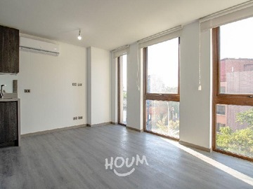Departamento en arriendo mensual en Huérfanos, Santiago - 1 dormitorio, 1 baño