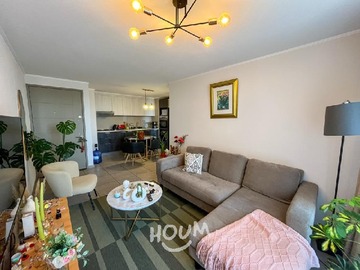 Departamento en arriendo mensual en Avenida Fernández Albano, La Cisterna - 3 dormitorios, 2 baños