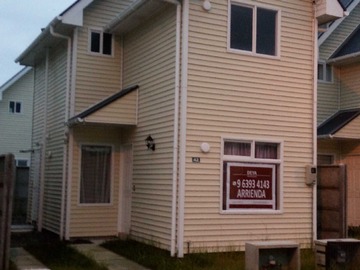 Casa en arriendo mensual en Casa en Villa El Tepual con gs com incluidos (182654), Puerto Montt - 3 dormitorios, 2 baños