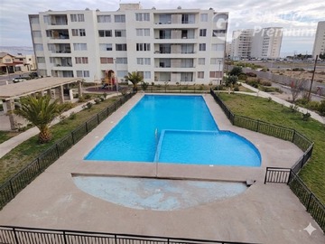 Departamento en arriendo mensual en Av. Pacífico, Puertas del Mar, La Serena - 2 dormitorios, 2 baños