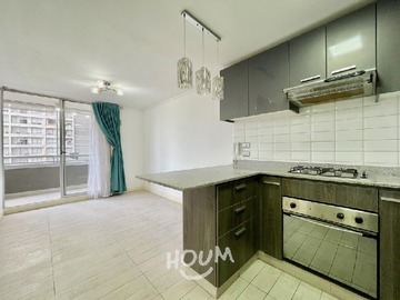 Departamento en arriendo mensual en Coronel Souper, Estación Central - 2 dormitorios, 1 baño