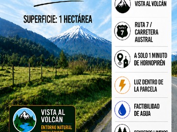 Parcela en venta en Parcela Hornopiren, En Plena Carretera Austral, Patagonia Chilena