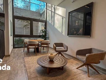 Departamento en arriendo mensual en Exclusivo 1d la dehesa amoblado (180596), Lo Barnechea - 1 dormitorio, 1 baño