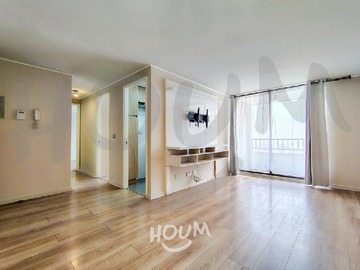Departamento en arriendo mensual en Fray Camilo Henríquez, Santiago - 2 dormitorios, 2 baños