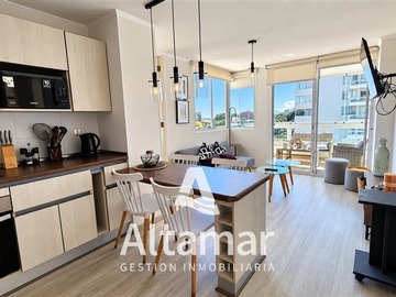 Departamento en arriendo mensual en Avenida Pacifico con 4 esquinas, La Serena - 3 dormitorios, 2 baños