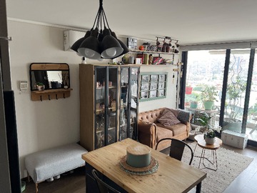 Departamento en arriendo mensual en Depto 2D/2B con Terraza de 16 M y Vista Despejada - Las Condes - 2 dormitorios, 2 baños