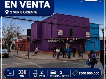 Local Comercial en venta en 8 sur 2 ote, Talca - 2 baños