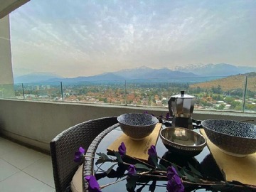 Departamento en arriendo mensual en Av. Las Condes 9560, Las Condes - 1 dormitorio, 1 baño