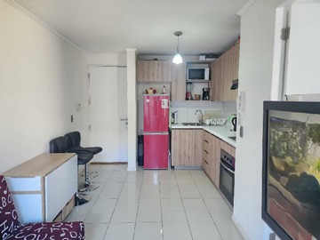 Departamento en venta en Acepta subsidio 1dorm metro ecuador sin comisión (157463), Estación Central - 1 dormitorio, 1 baño