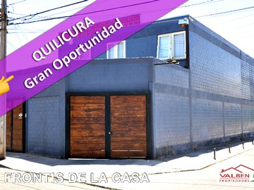 Casa en venta en Cerro Mediterráneo 109, Quilicura - 4 dormitorios, 3 baños