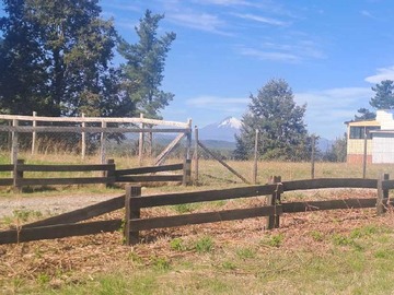 Terreno en venta en Hermoso terreno plano con vista al volcán (150087), Panguipulli