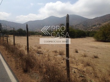 Parcela en venta en K 35 Los Lingues de Miraflores - Ruta 68, Curacaví