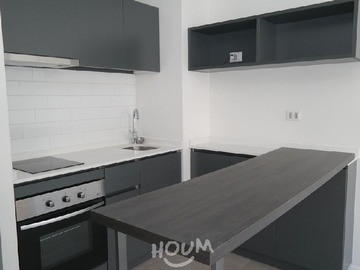 Departamento en arriendo mensual en San Francisco, Santiago - 1 dormitorio, 1 baño