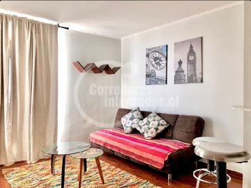 Departamento en venta en Bellas Artes, Santiago - 1 dormitorio, 1 baño