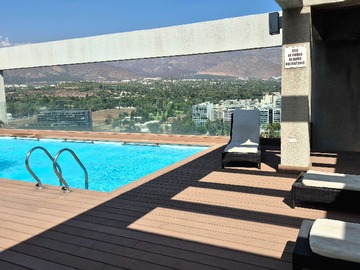 Departamento en venta en Luminoso, Amplio , Vista despejada ,Tabancura (171170), Vitacura - 2 dormitorios, 2 baños